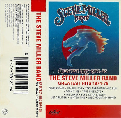 Steve Miller Band - Greatest Hits 1974-78 *CASSETTE* | Near Mint (NM) Near Mint (NM) - ROCK / USED *NEAR MINT*