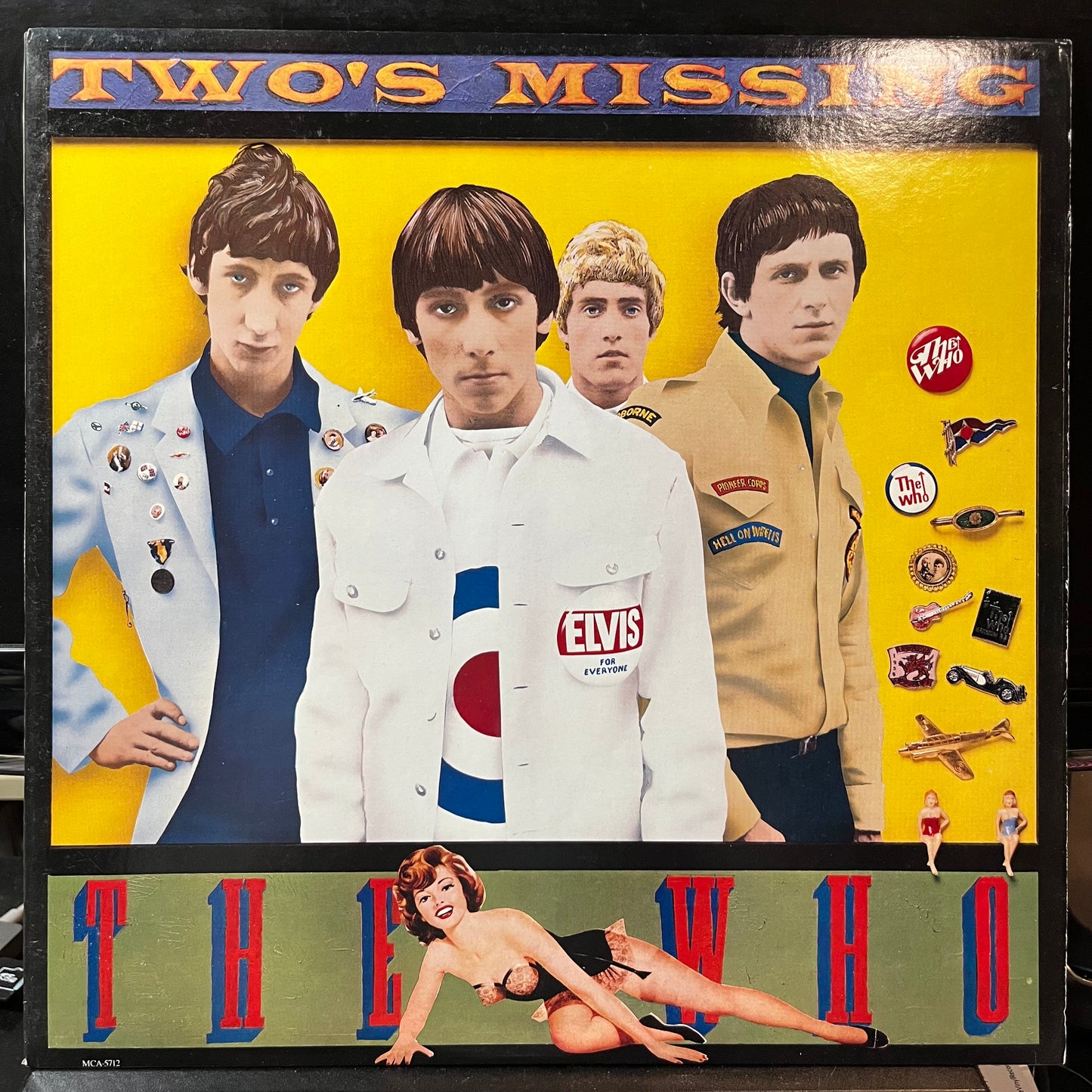 The Who - Two's Missing (VINYL LP) | USED Near Mint (NM or M-) Near Mint (NM or M-) - ROCK / USED *NEAR MINT*
