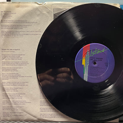 Steve Winwood - Arc Of A Diver | Near Mint (NM) Near Mint (NM) - ROCK / USED *NEAR MINT*