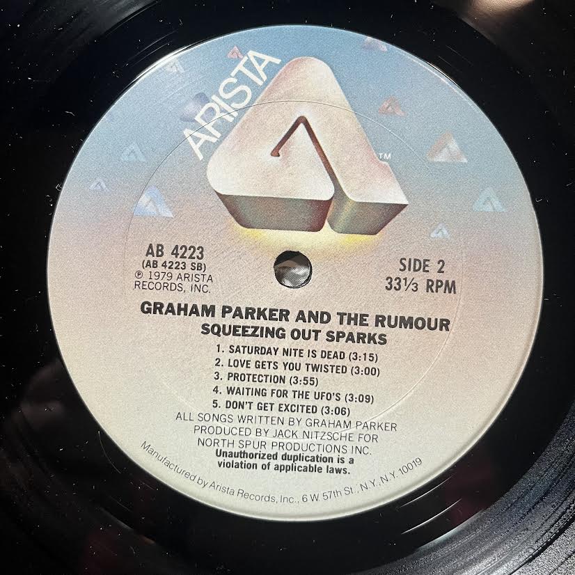 Squeezing Out Sparks (VINYL) | Near Mint (NM) Excellent (EX) - ROCK / USED *NEAR MINT*