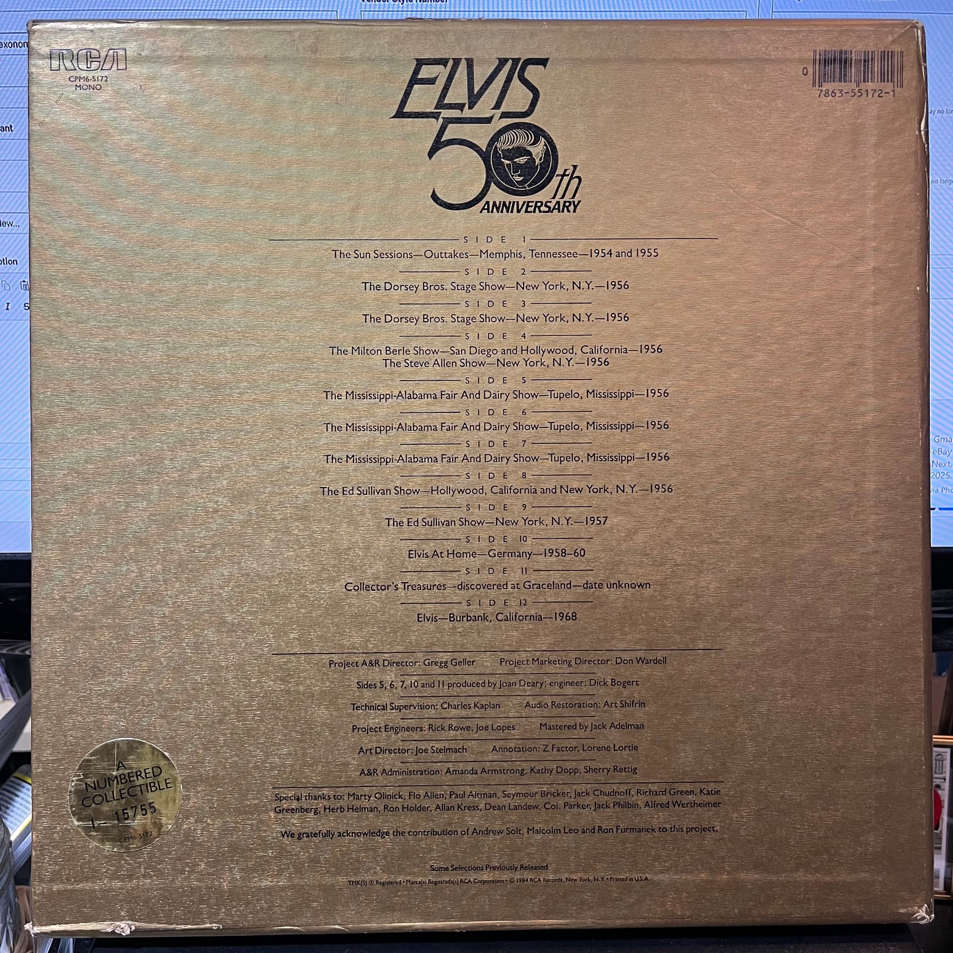 A Golden Celebration (VINYL BOX SET) | Near Mint (NM or M-) Excellent (EX) - ROCK / USED *NEAR MINT*