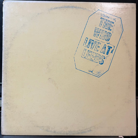 The Who - Live At Leeds (VINYL LP MCA MCA-2022 1973) | USED - ROCK / USED *NEAR MINT*