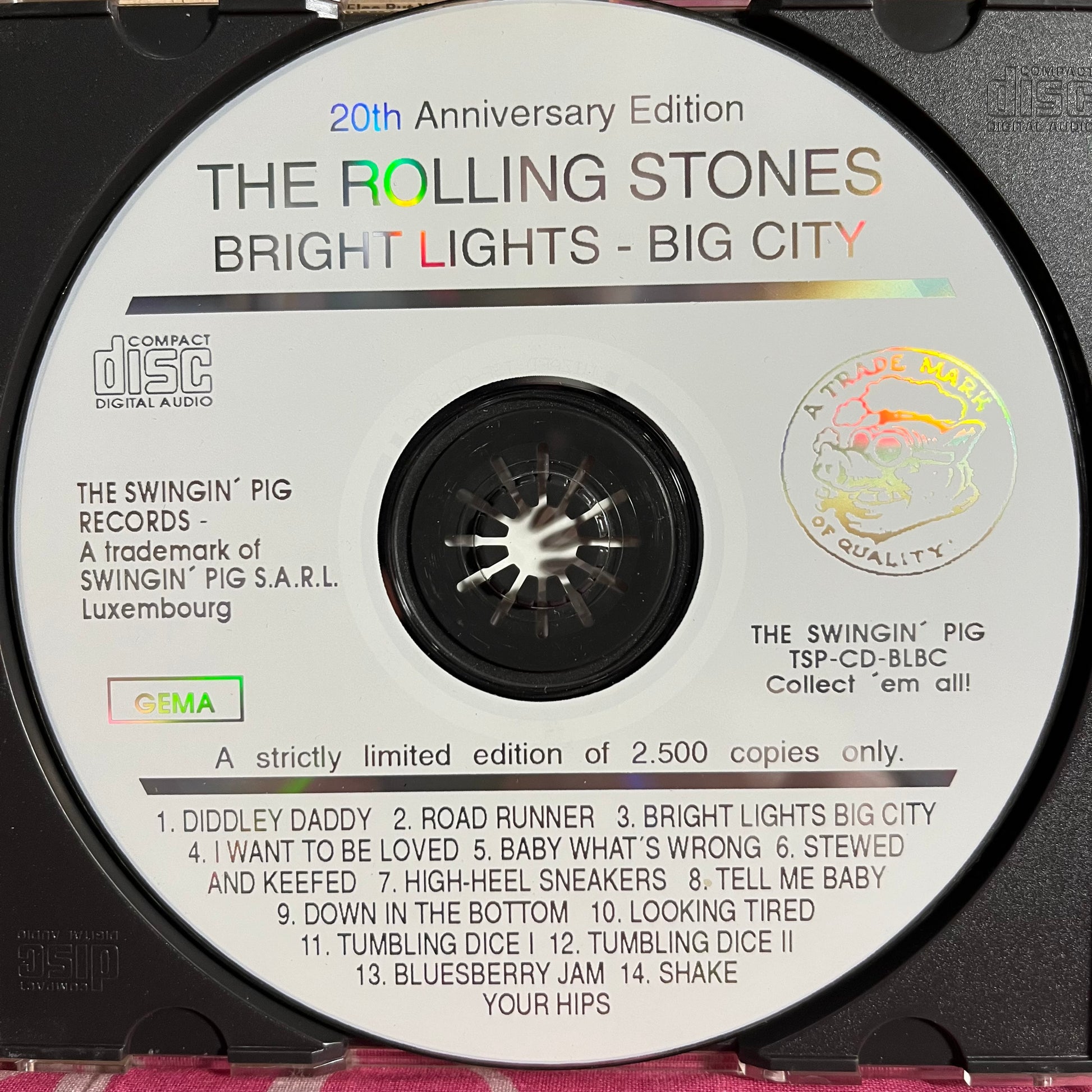 The Rolling Stones - BRIGHT LIGHTS / BIG CITY | Near Mint (NM) Near Mint (NM) - ROCK / USED *NEAR MINT*