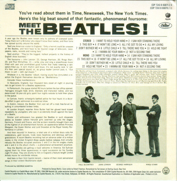 The Beatles - The Capitol Albums Vol.1 (CD BOX SET) | USED - ROCK / USED *NEAR MINT*