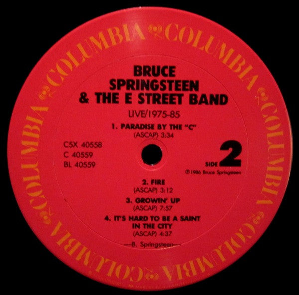 Live / 1975-85 (5x VINYL BOX SET) | Near Mint (NM or M-) Excellent (EX) - ROCK / USED *NEAR MINT*