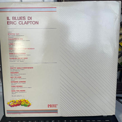 Il Blues Di Eric Clapton (VINYL) | Near Mint (NM) Excellent (EX) - ROCK / USED *NEAR MINT*