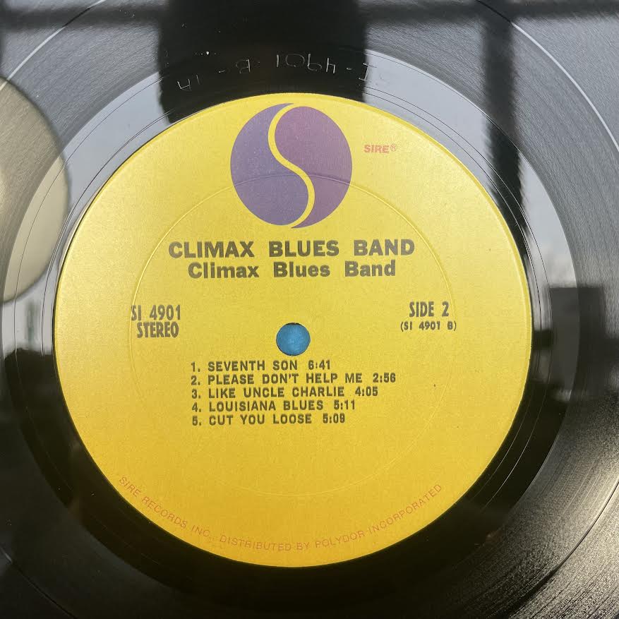 Climax Blues Band (VINYL) | Near Mint (NM) Very Good Plus (VG+) - ROCK / USED *NEAR MINT*