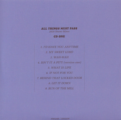 All Things Must Pass (50th Anniversary) (CD BOX SET) | Near Mint (NM) Near Mint (NM) - ROCK / USED *NEAR MINT*