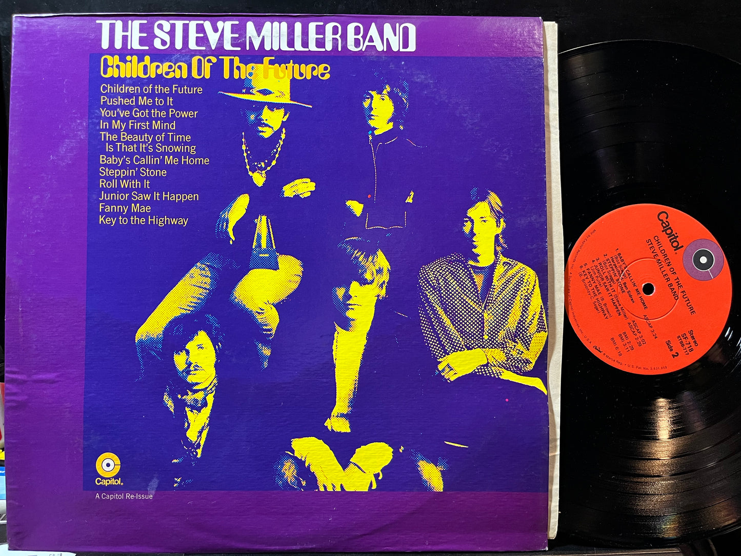 Steve Miller Band - Children Of The Future (VINYL) | Near Mint (NM) Excellent+ (EX+) - ROCK / USED *NEAR MINT*