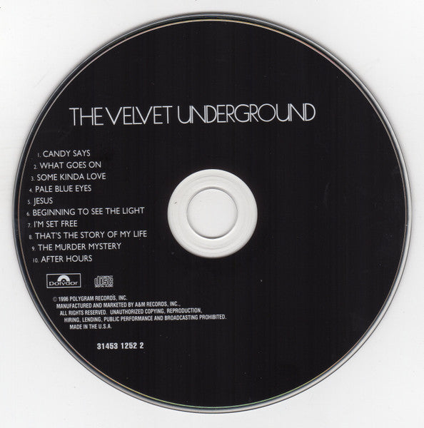 The Velvet Underground (CD) | Near Mint (NM) Near Mint (NM) - ROCK / USED *NEAR MINT*