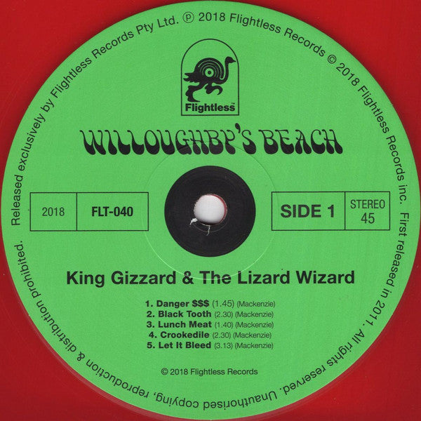 King Gizzard And The Lizard Wizard - Willoughby's Beach (VINYL LP) | USED - ROCK / USED *NEAR MINT*