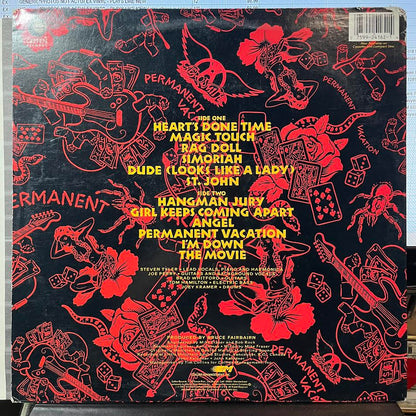 Permanent Vacation (VINYL) | Near Mint (NM or M-) Excellent+ (EX+) - ROCK / USED *NEAR MINT*