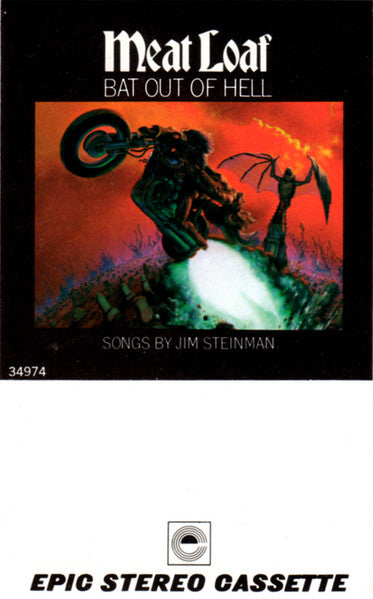 Meat Loaf - Bat Out Of Hell (CASSETTE) | Near Mint (NM) Near Mint (NM) - ROCK / USED *NEAR MINT*
