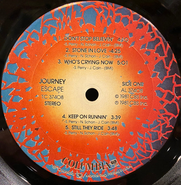 Escape | Near Mint (NM) Very Good (VG) - ROCK / USED *NEAR MINT*