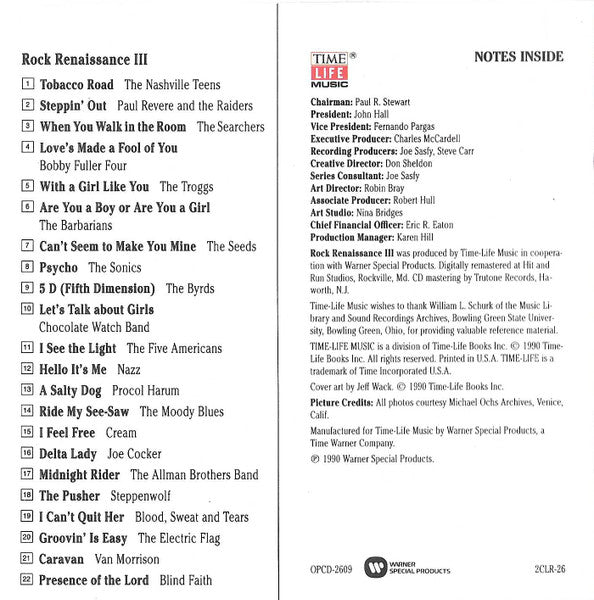 Various - Classic Rock - Rock Renaissance III *CD* | Near Mint (NM) Near Mint (NM) - ROCK / USED *NEAR MINT*