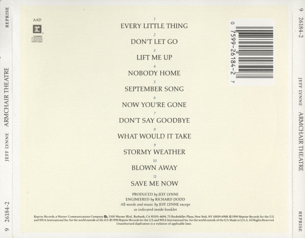 Armchair Theatre (CD) | Near Mint (NM or M-) Near Mint (NM or M-) - ROCK / USED *NEAR MINT*
