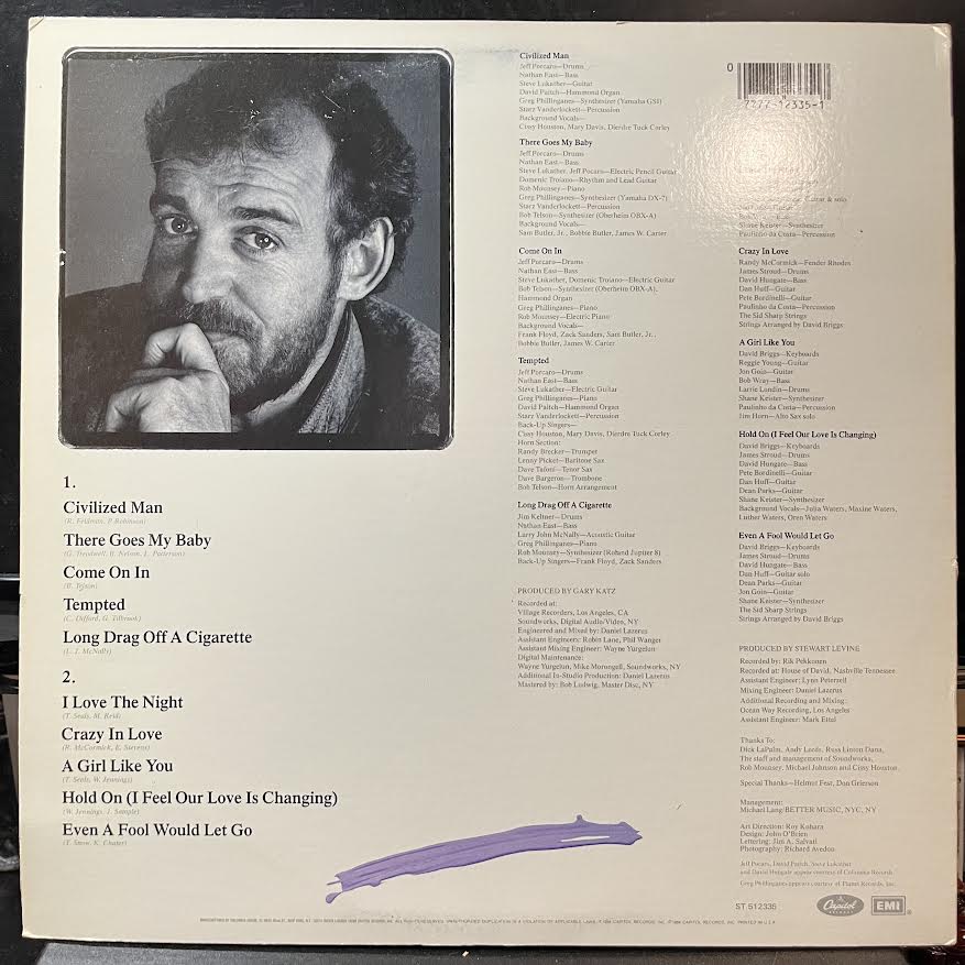 Civilized Man (VINYL) | Near Mint (NM) Near Mint (NM) - ROCK / USED *NEAR MINT*