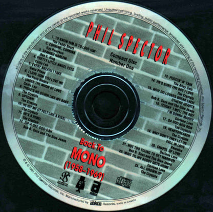 Back To Mono (1958-1969) (3xCD) | Near Mint (NM) Near Mint (NM) - ROCK / USED *NEAR MINT*