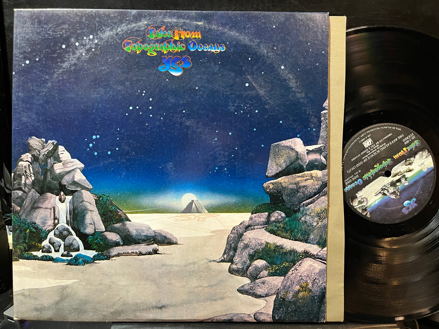 Yes - Tales From Topographic Oceans (VINYL 2xLP ATLANTIC SD 2-908 1974) | USED Near Mint (NM or M-) Excellent (EX) - ROCK / USED *NEAR MINT*