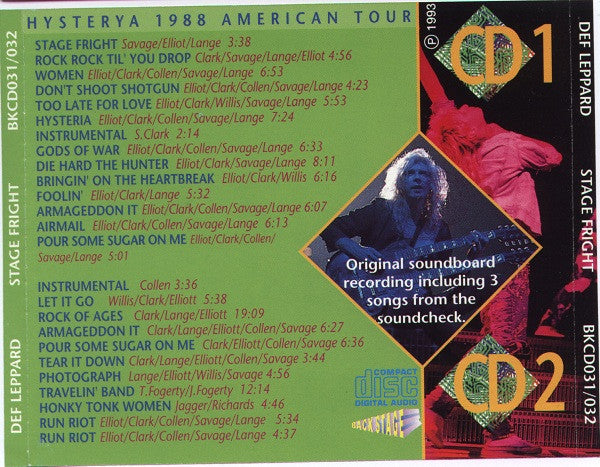 Stage Fright (2xCD) | Near Mint (NM or M-) Near Mint (NM or M-) - ROCK / USED *NEAR MINT*