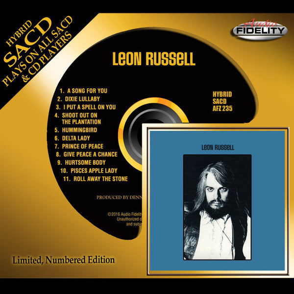 Leon Russell - Leon Russell *HYBRID SACD/NUMBERED* | Near Mint (NM) Near Mint (NM) - ROCK / USED *NEAR MINT*
