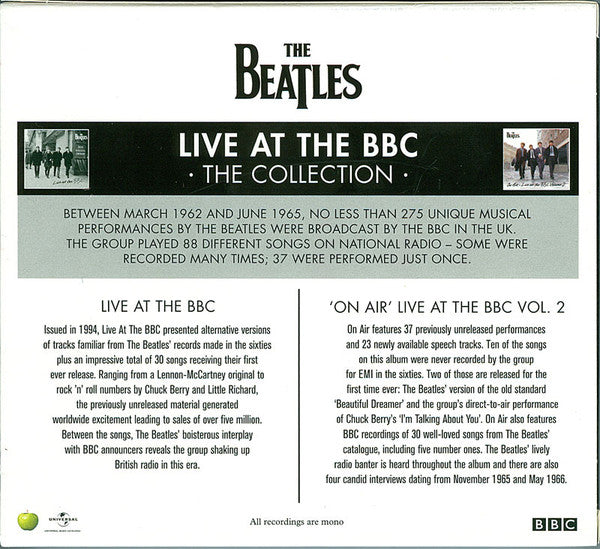 The Beatles - Live At The BBC - The Collection (Vol. 1 & 2)(CD BOX SET) | USED - ROCK / USED *NEAR MINT*