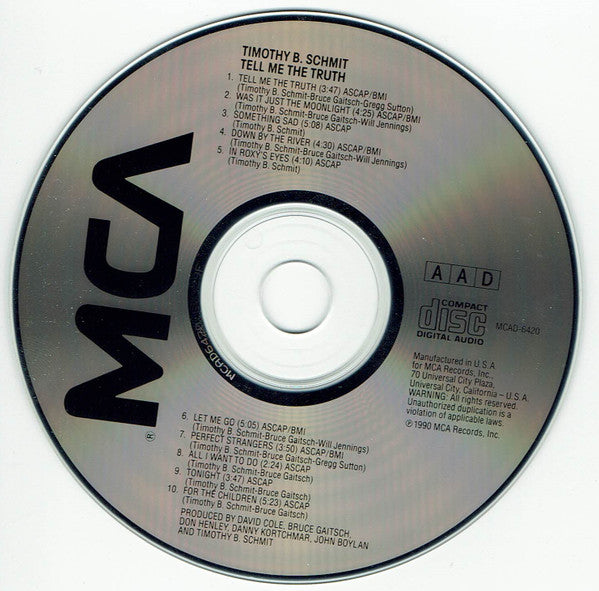 Tell Me The Truth (CD) | Near Mint (NM) Near Mint (NM) - ROCK / USED *NEAR MINT*