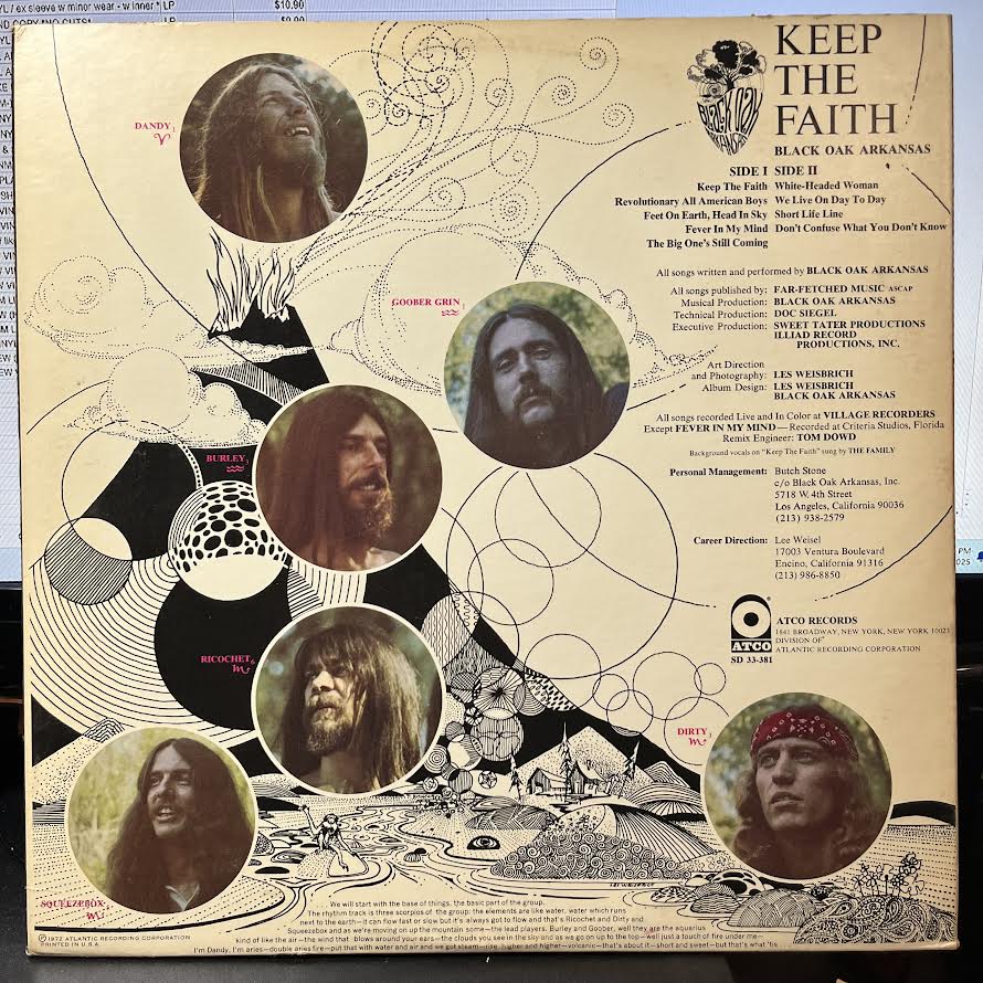 Keep The Faith (VINYL) | Near Mint (NM) Very Good Plus (VG+) - ROCK / USED *NEAR MINT*