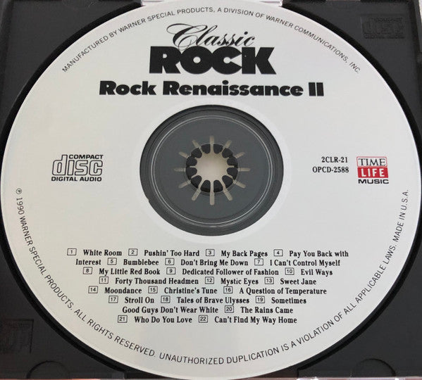 Various - Classic Rock - Rock Renaissance II *CD* | Near Mint (NM) Near Mint (NM) - ROCK / USED *NEAR MINT*