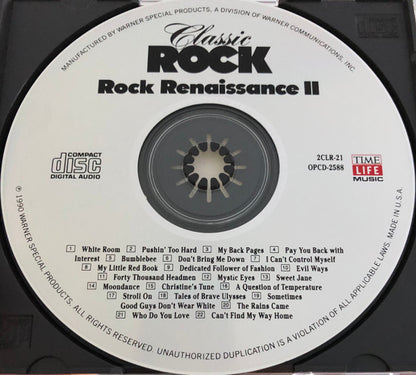 Various - Classic Rock - Rock Renaissance II *CD* | Near Mint (NM) Near Mint (NM) - ROCK / USED *NEAR MINT*
