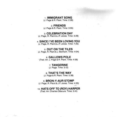 Led Zeppelin III (CD) | Near Mint (NM or M-) Near Mint (NM or M-) - ROCK / USED *NEAR MINT*