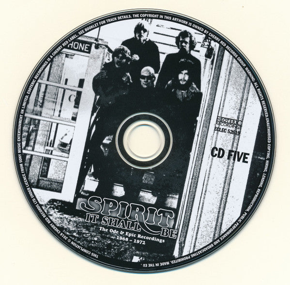 It Shall Be: The Ode & Epic Recordings 1968-1972 *5XCD BOX* | Excellent (EX) Near Mint (NM) - ROCK / USED *EXCELLENT*