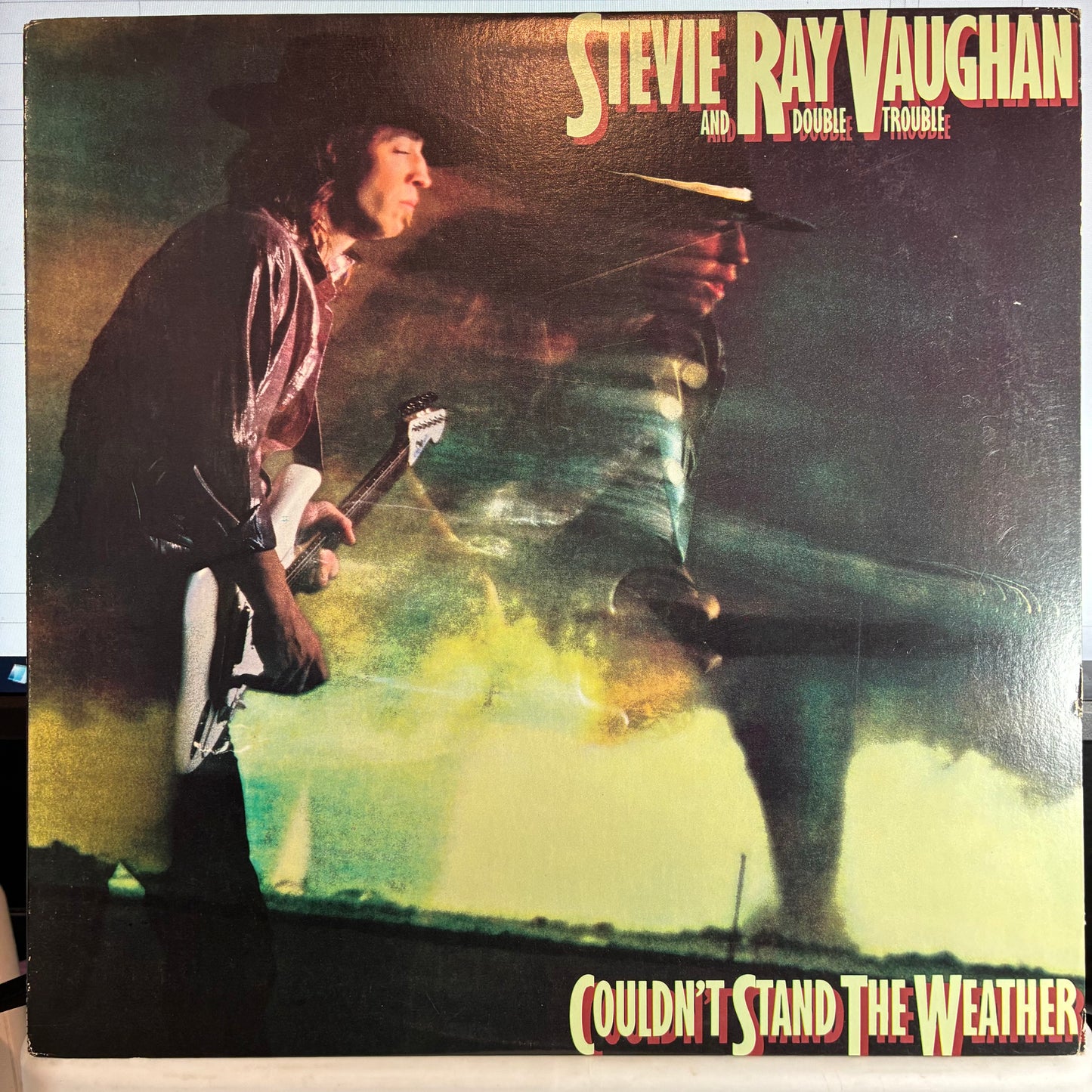 Stevie Ray Vaughan & Double Trouble - Couldn't Stand The Weather (VINYL) | Near Mint (NM or M-) Excellent (EX) - ROCK / USED *NEAR MINT*