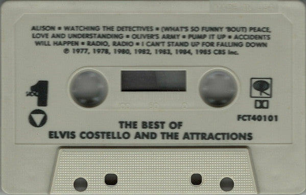 Elvis Costello & The Attractions - The Best Of Elvis Costello And The Attractions *CASSETTE* | Near Mint (NM) Near Mint (NM) - ROCK / USED *NEAR MINT*