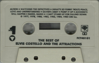 Elvis Costello & The Attractions - The Best Of Elvis Costello And The Attractions *CASSETTE* | Near Mint (NM) Near Mint (NM) - ROCK / USED *NEAR MINT*