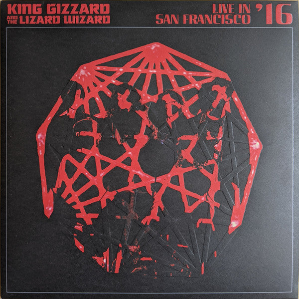 King Gizzard And The Lizard Wizard - Live In San Francisco '16 (RED BLACK SPLIT SPLATTER VINYL 2xLP) | USED - ROCK / USED *NEAR MINT*