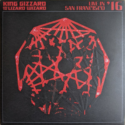 King Gizzard And The Lizard Wizard - Live In San Francisco '16 (RED BLACK SPLIT SPLATTER VINYL 2xLP) | USED - ROCK / USED *NEAR MINT*