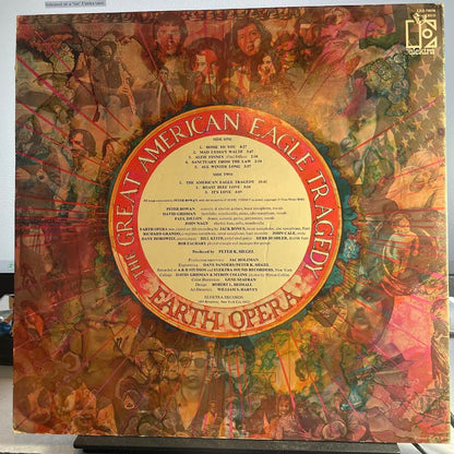 Earth Opera - The Great American Eagle Tragedy (VINYL) | Near Mint (NM) Excellent+ (EX+) - ROCK / USED *NEAR MINT*