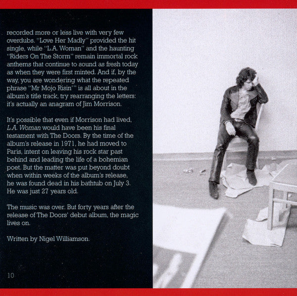 The Doors - The Very Best Of The Doors (CD CANADA) | Near Mint (NM) Near Mint (NM) - ROCK / USED *NEAR MINT*