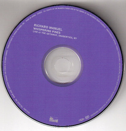 Richard Manuel - Whispering Pines (CD) | Near Mint (NM) Near Mint (NM) - ROCK / USED *NEAR MINT*