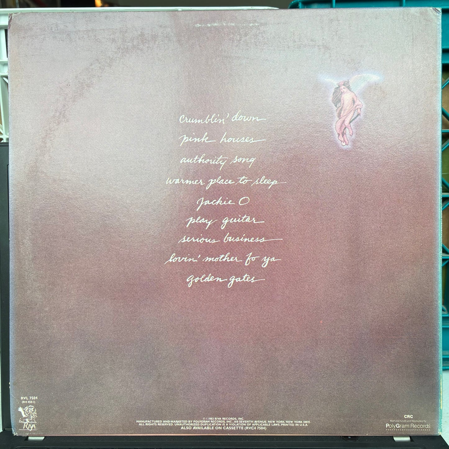 John Cougar Mellencamp - Uh-Huh (VINYL LP) | Near Mint (NM or M-) Excellent (EX) - ROCK / USED *NEAR MINT*