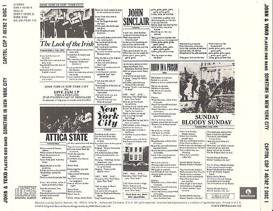 Some Time In New York City (2xCD) | Near Mint (NM) Near Mint (NM) - ROCK / USED *NEAR MINT*