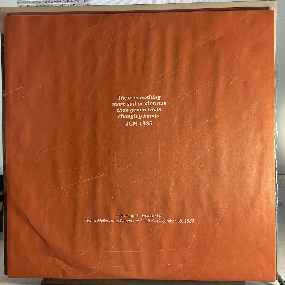 John Cougar Mellencamp - Scarecrow (VINYL) | Near Mint (NM) Near Mint (NM) - ROCK / USED *NEAR MINT*