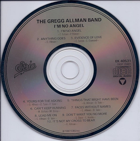 I'm No Angel (CD) | Near Mint (NM) Near Mint (NM) - ROCK / USED *NEAR MINT*