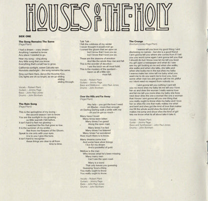 Houses Of The Holy (2xCD) | Near Mint (NM or M-) Near Mint (NM or M-) - ROCK / USED *NEAR MINT*