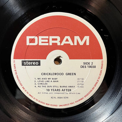 Ten Years After - Cricklewood Green (VINYL LP DERAM DES 18038 1970) | USED Near Mint (NM or M-) Very Good Plus (VG+) - ROCK / USED *NEAR MINT*