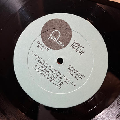 The Herd - Lookin Thru You (VINYL LP FONTANA SRF-67579 1968) | USED - ROCK / USED *NEAR MINT*