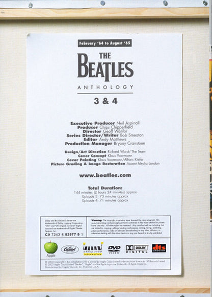 Anthology (DVD BOX - MISSING DISC 1) | - ROCK / USED *NEAR MINT*