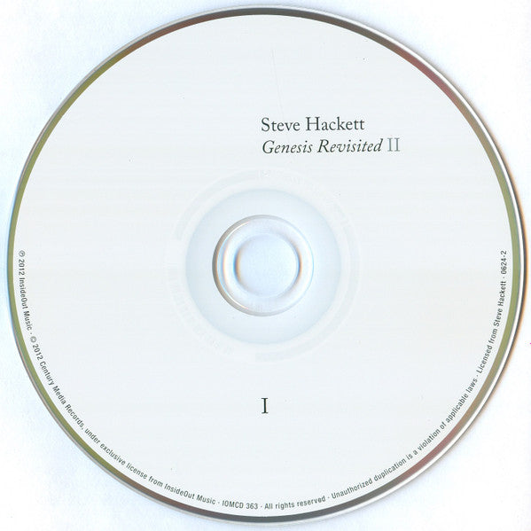 Steve Hackett - Genesis Revisited II (2xCD) | Near Mint (NM) Near Mint (NM) - ROCK / USED *NEAR MINT*