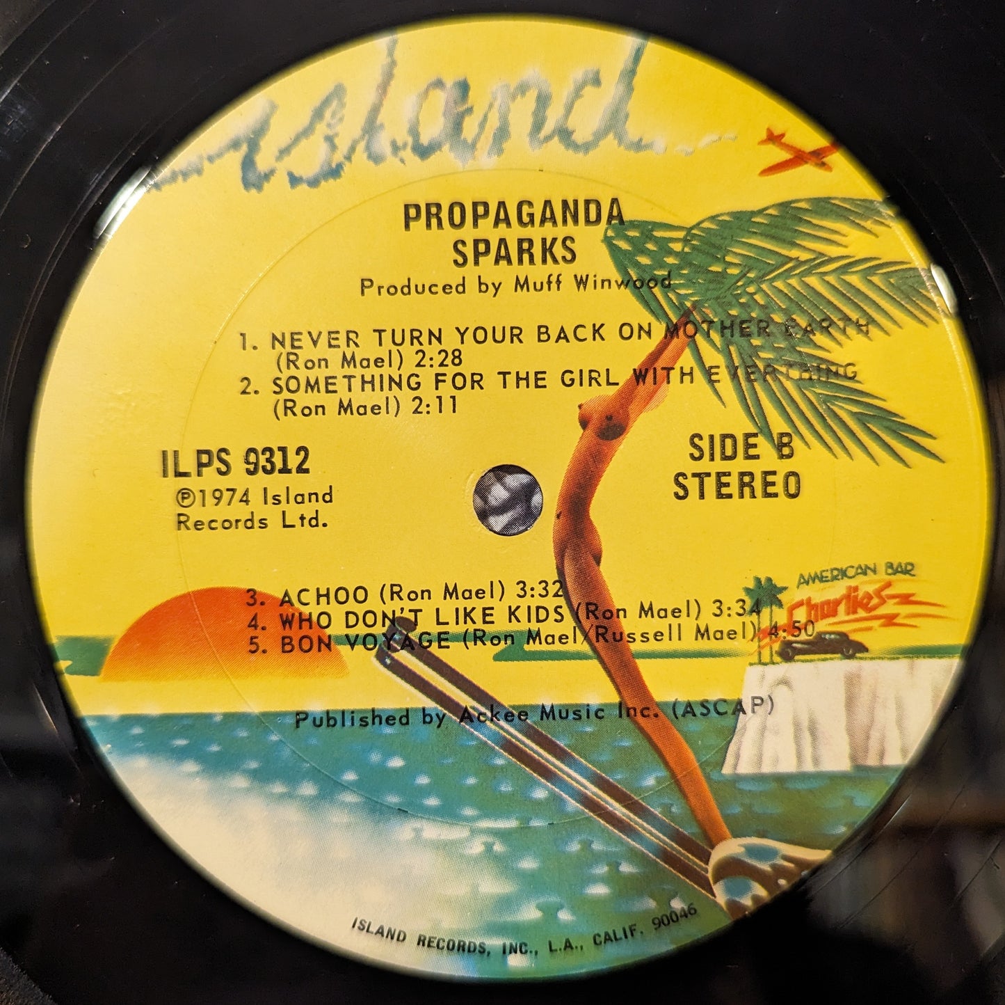 Sparks - Propaganda *CRC / CLUB* | Near Mint (NM) Excellent (EX) - ROCK / USED *NEAR MINT*